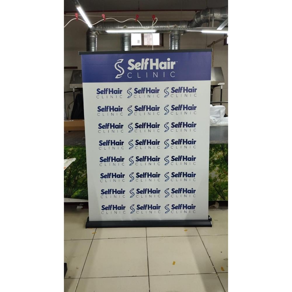 100×200 Cm Lüx Rollup Banner Pro Devrilmez Medium Model