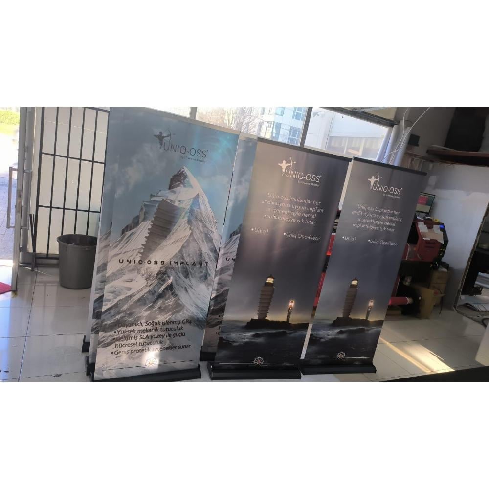 100×200 Cm Lüx Rollup Banner Pro Devrilmez Medium Model