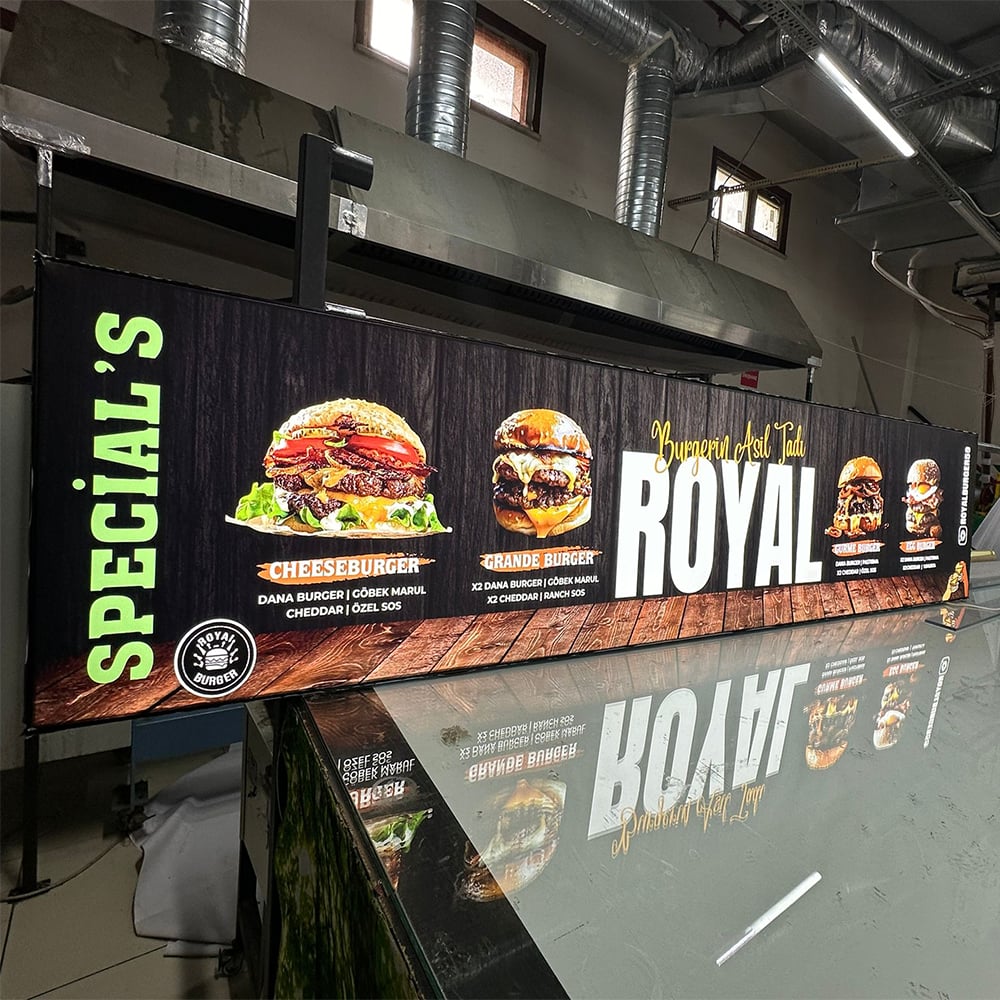 100*250 5 Cm Profilli Lightbox