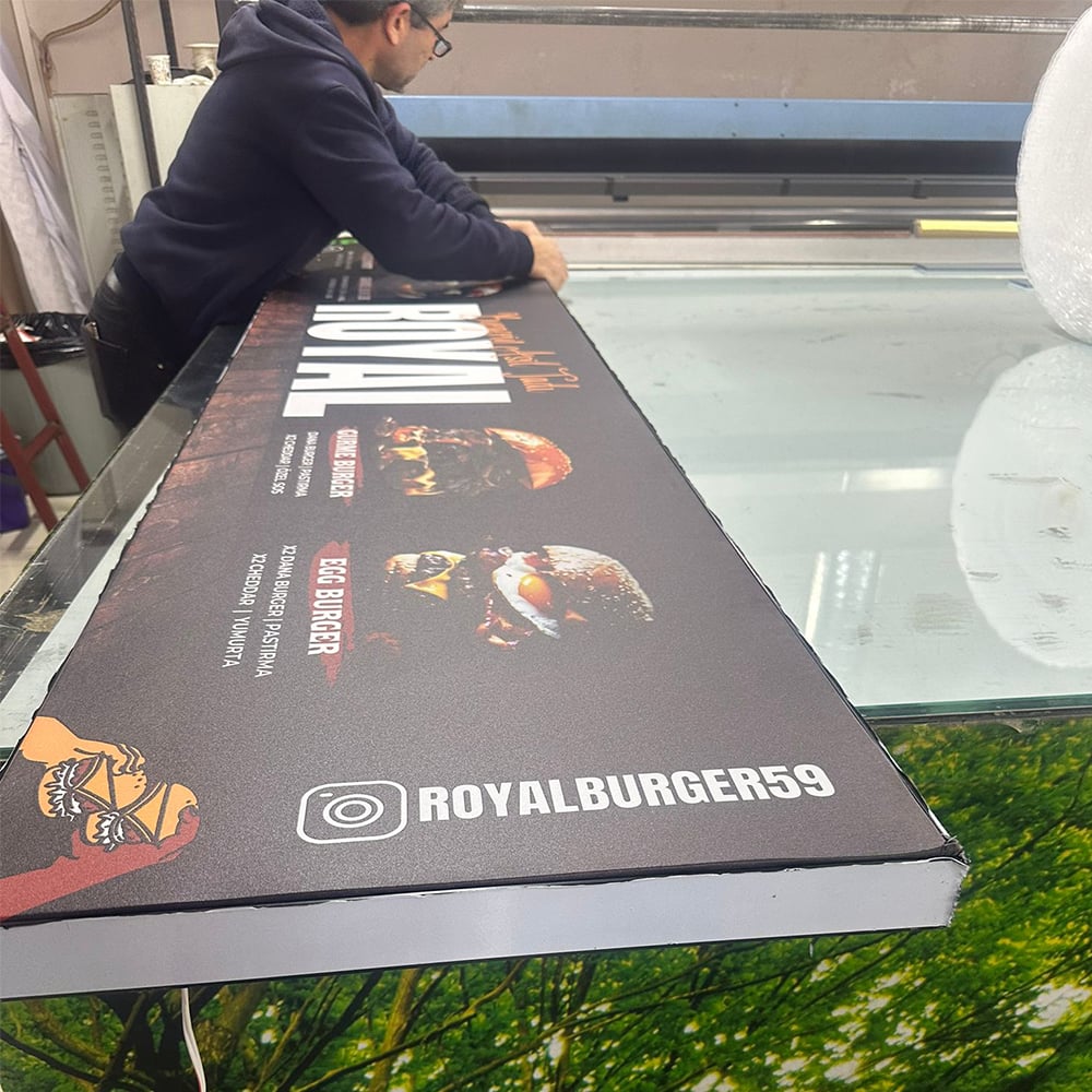 100*250 5 Cm Profilli Lightbox