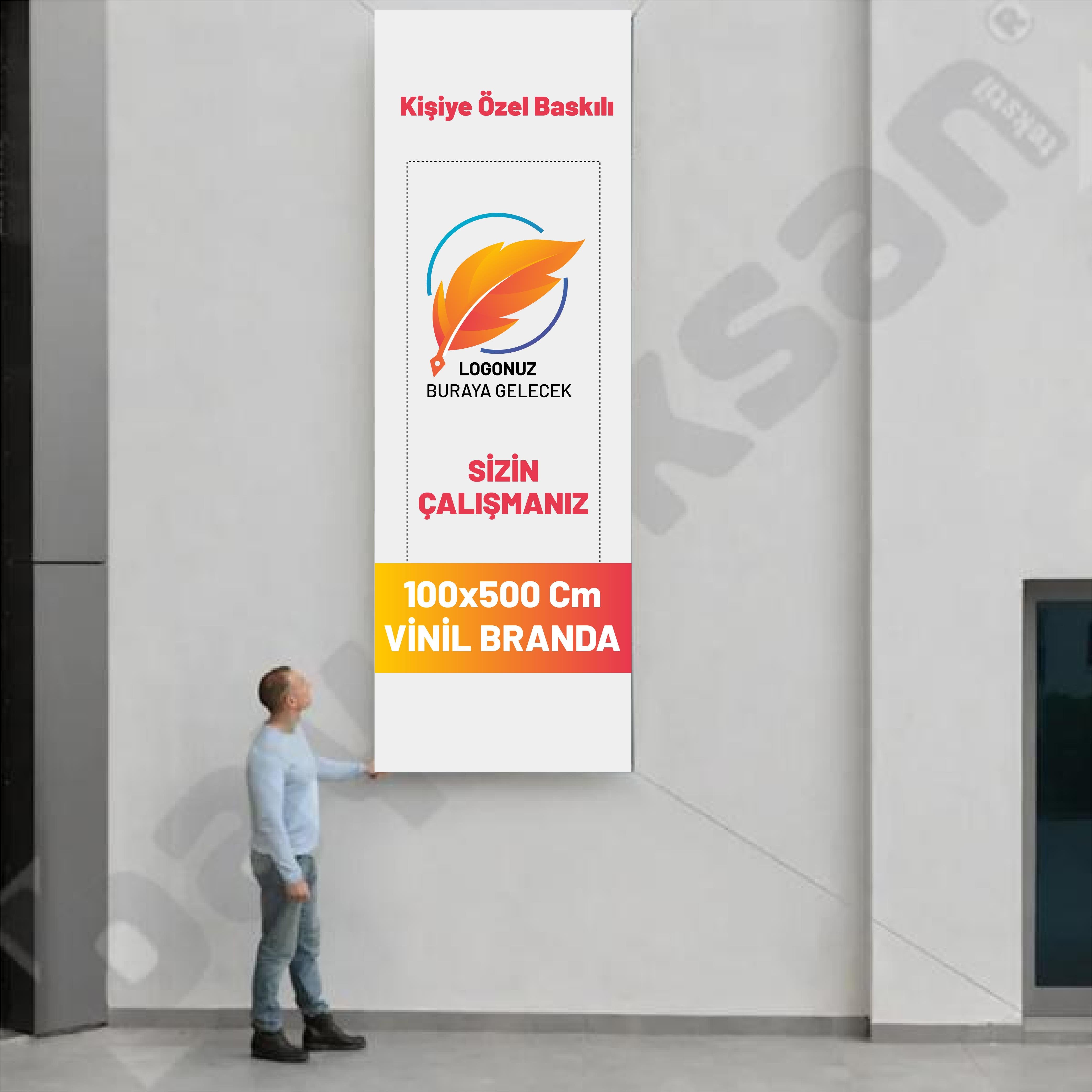 100x500 Cm Vinil Baskı