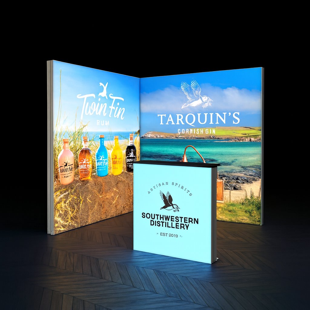 2x2 Kumaş Modüler Lightbox Backdrop Seti