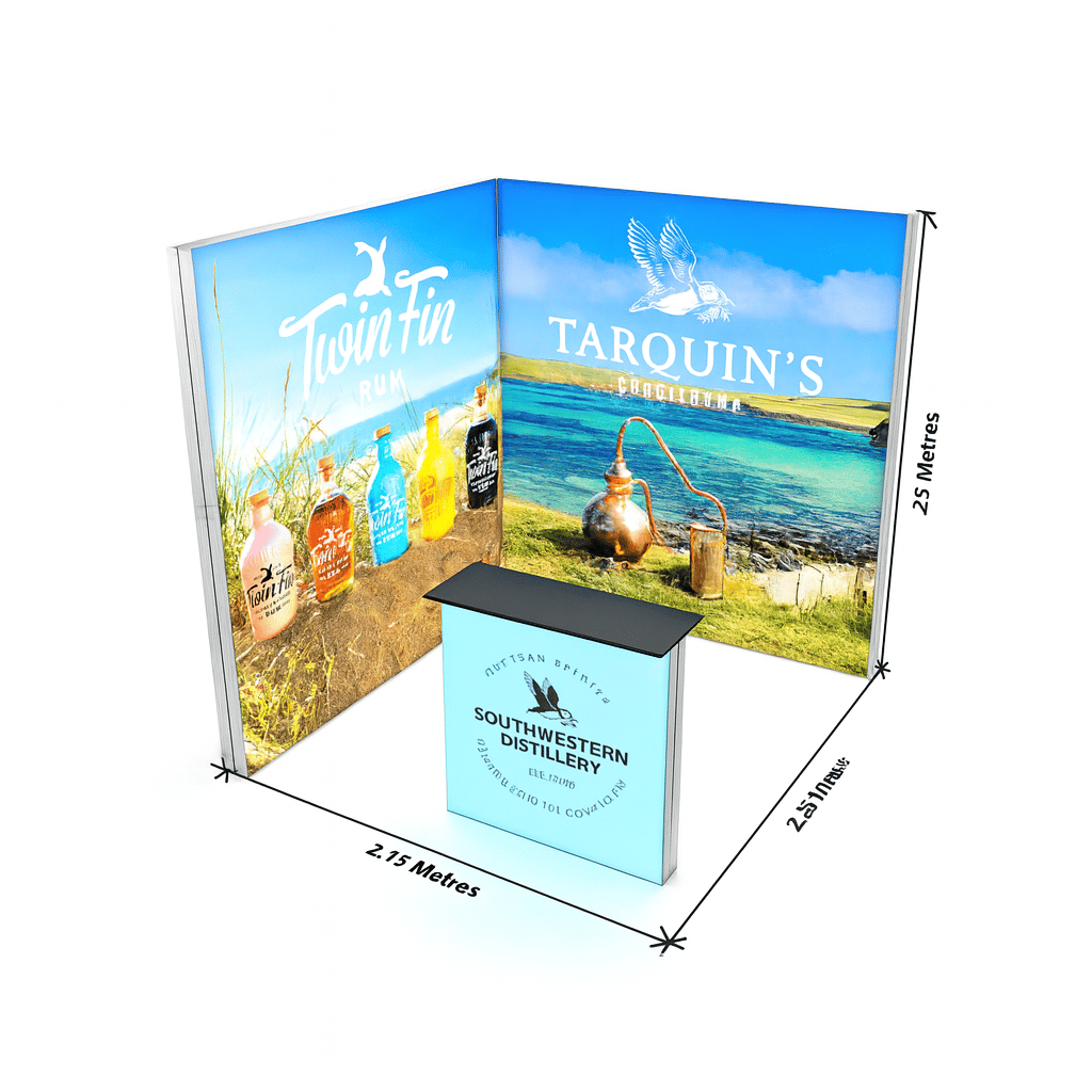 2x2 Kumaş Modüler Lightbox Backdrop Seti