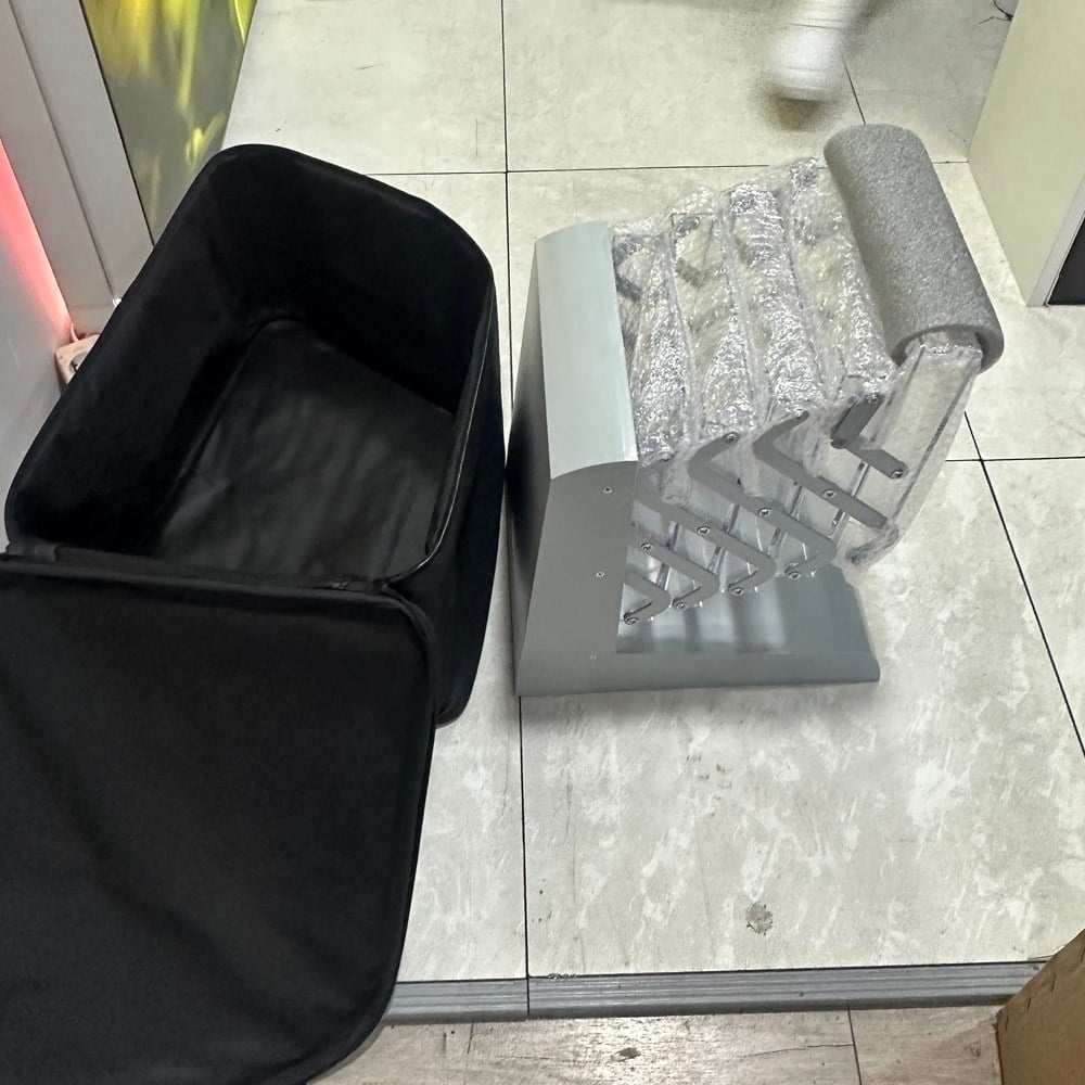 3 Panel Oval Örümcek Stand Fuar Tanıtım Seti (Roll-Up + Masa + Broşürlük)