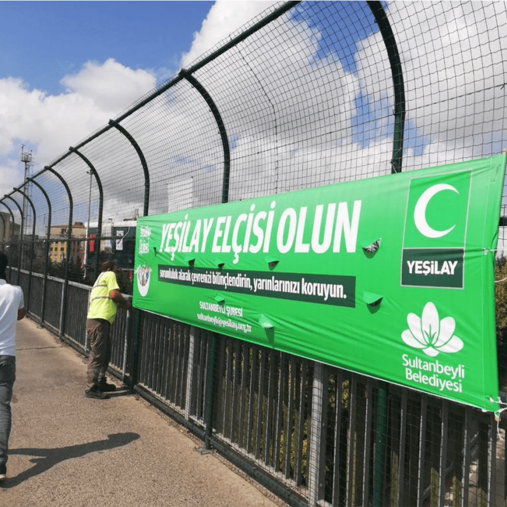 300x100 Cm Branda Baskı