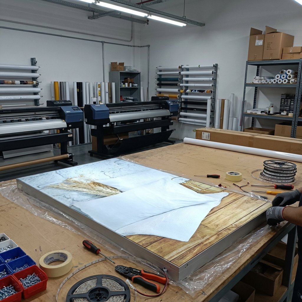 30*40 5 Cm Profilli Lightbox