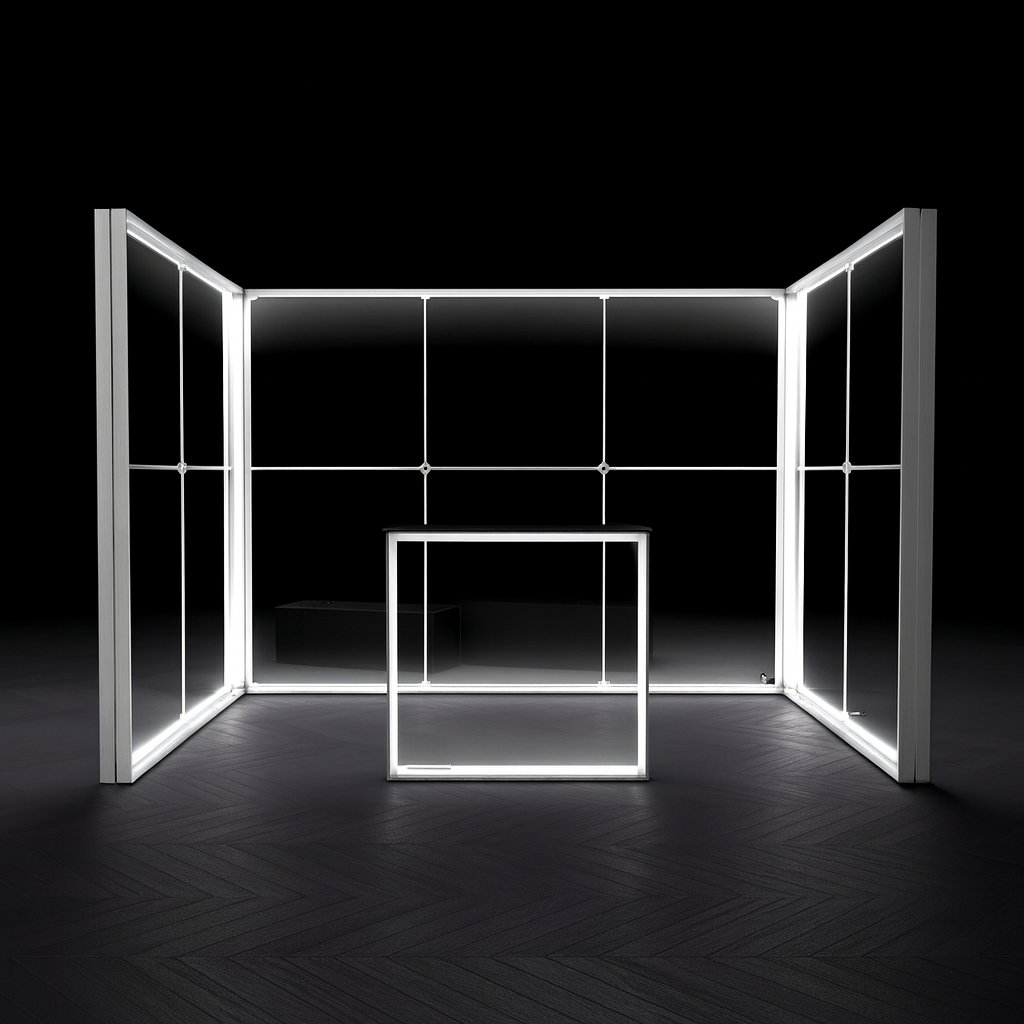 3x2 U Kumaş Modüler Lightbox Backdrop Seti