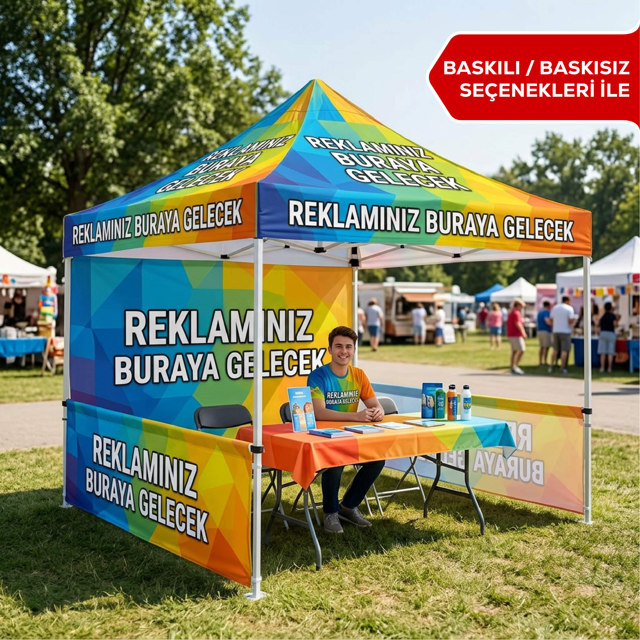 3x3 Reklam Çadırı