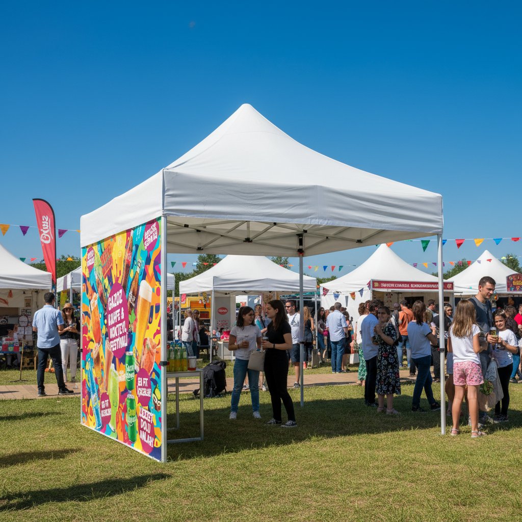 3x4.5 Gazebo Çadır Yan Duvar