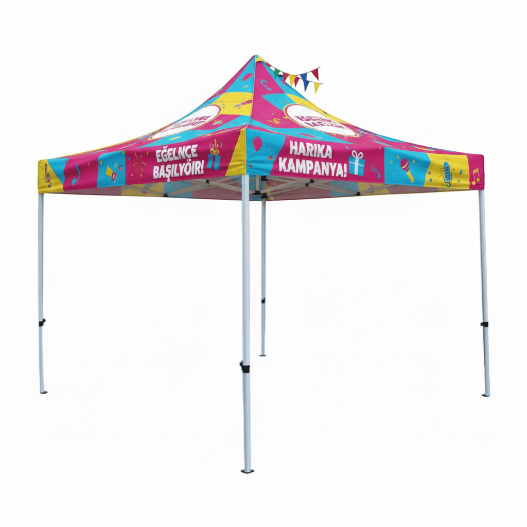 3x4.5 Etkinlik Promosyon Gazebo Çadır
