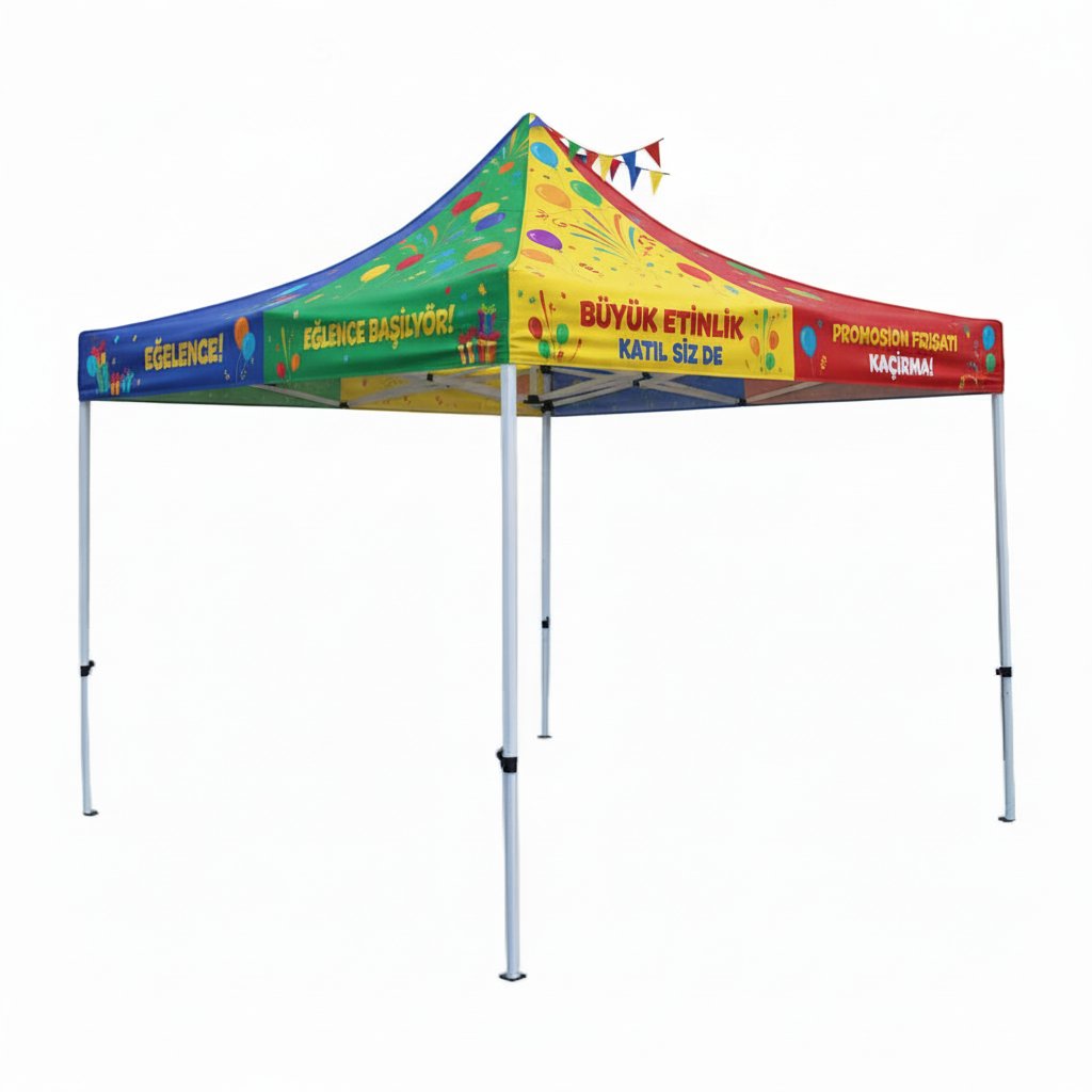 3x4.5 Etkinlik Promosyon Gazebo Çadır