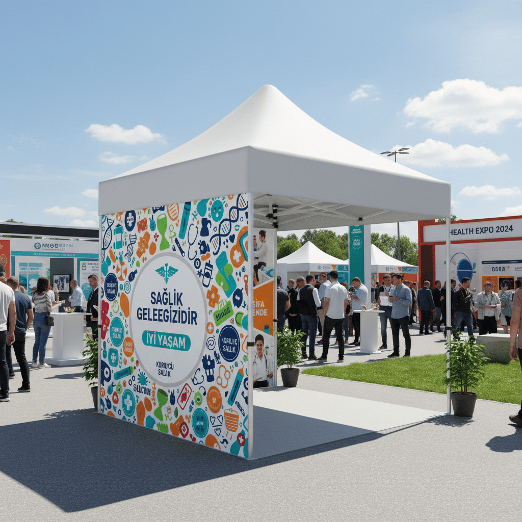 3x4.5 Gazebo Çadır Yan Duvar