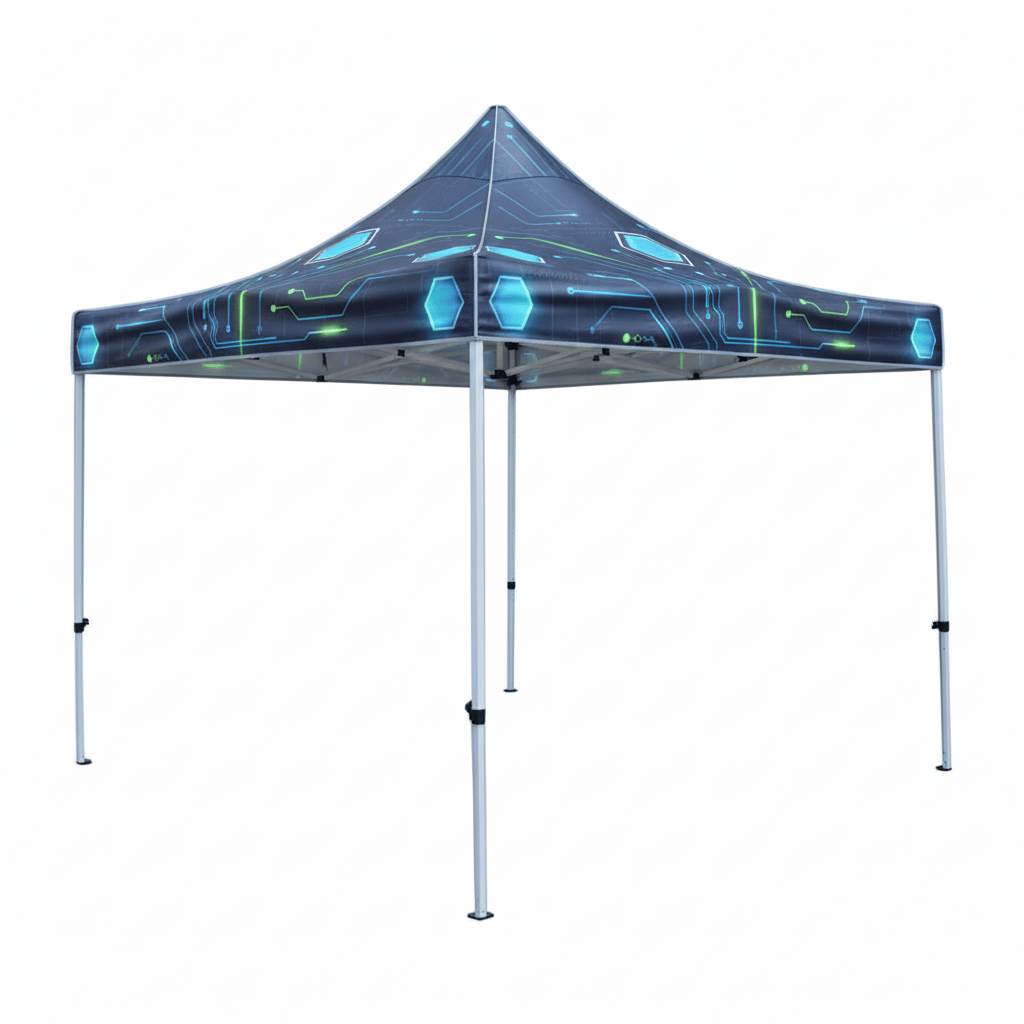 3x4.5 Baskılı Gazebo Çadır