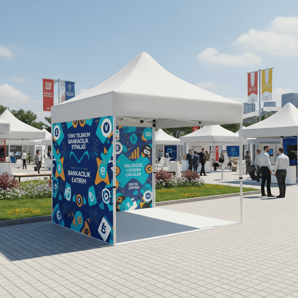 3x4.5 Gazebo Çadır Yan Duvar