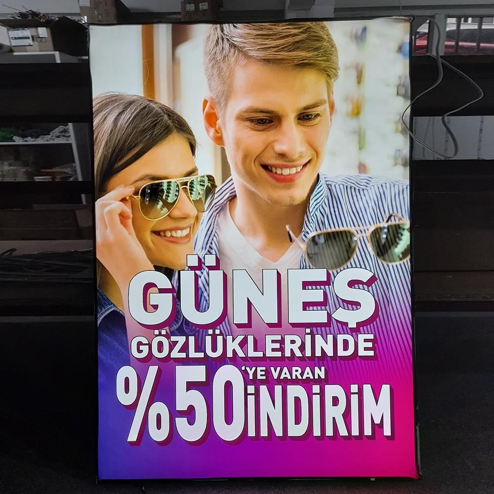 70*100 5 Cm Profilli Lightbox