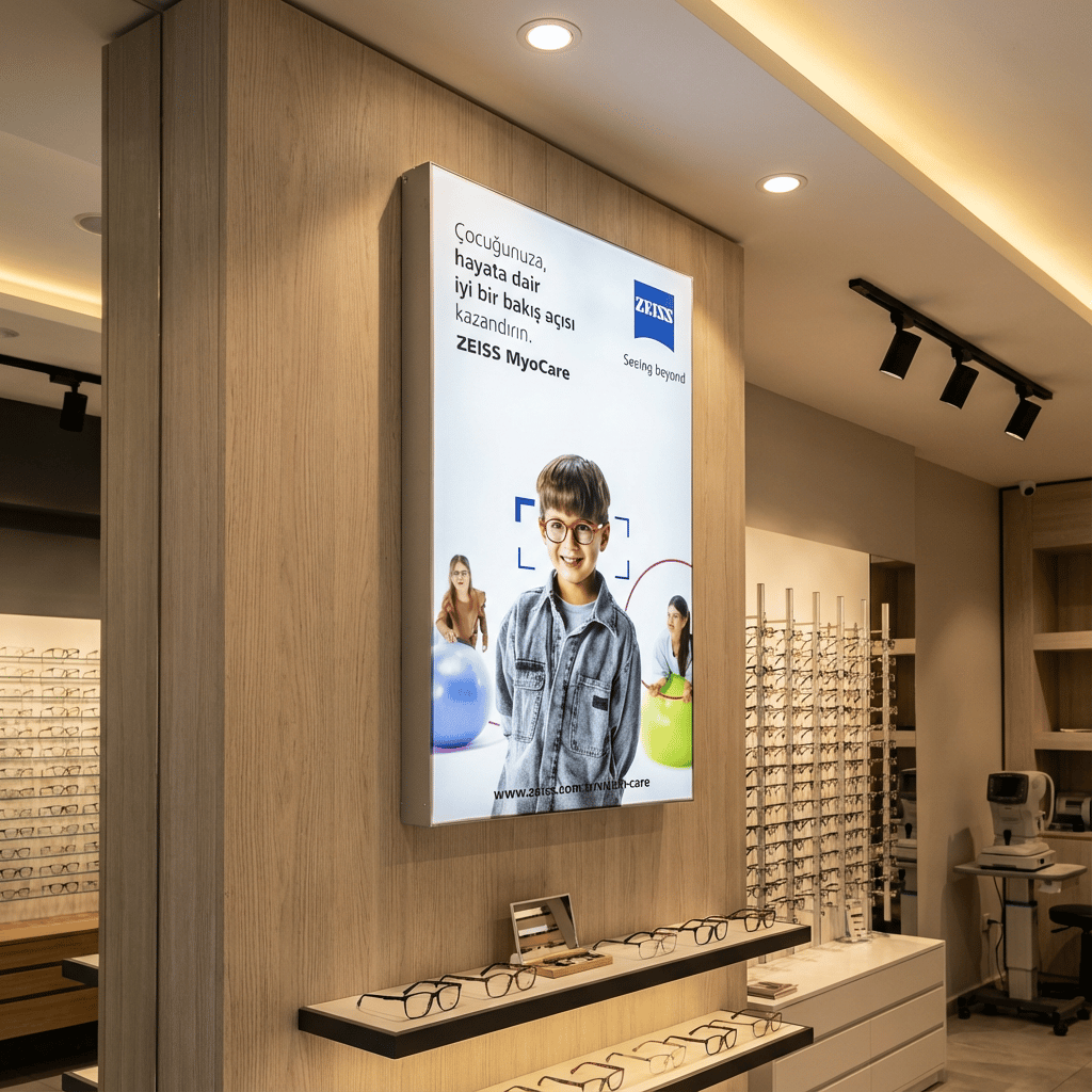 70*100 5 Cm Profilli Lightbox