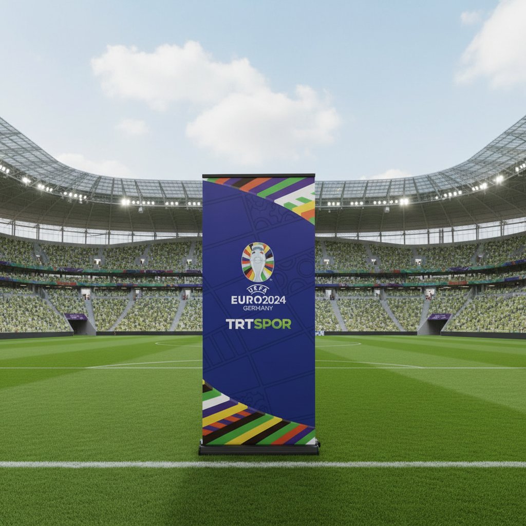 85×200 Cm Lüx Rollup Banner Pro Devrilmez Small Model