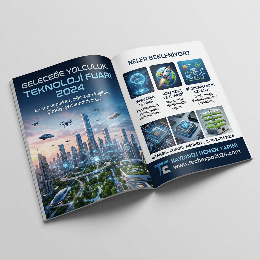 A4 Ebat İnsert 8 Sayfa