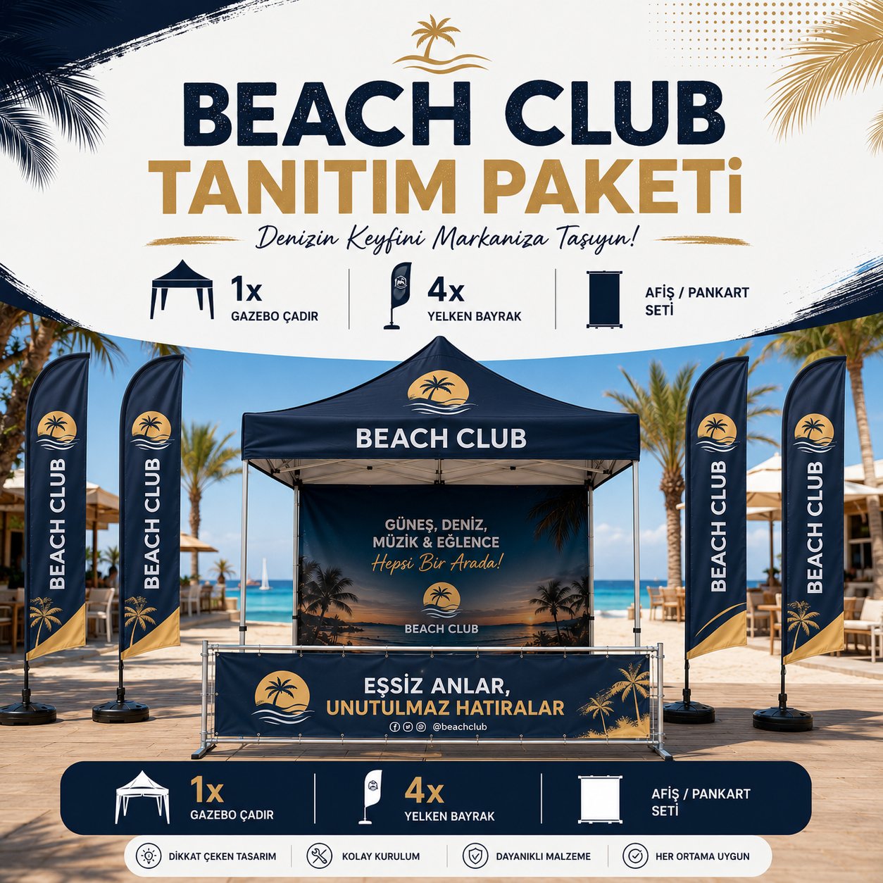 Beach Club Tanıtım Paketi