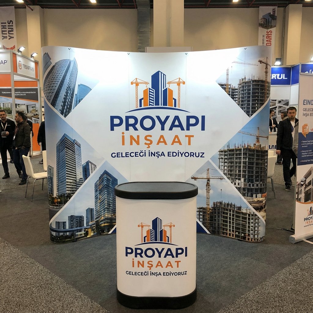 Eco Örümcek Stand 3 Panel Oval