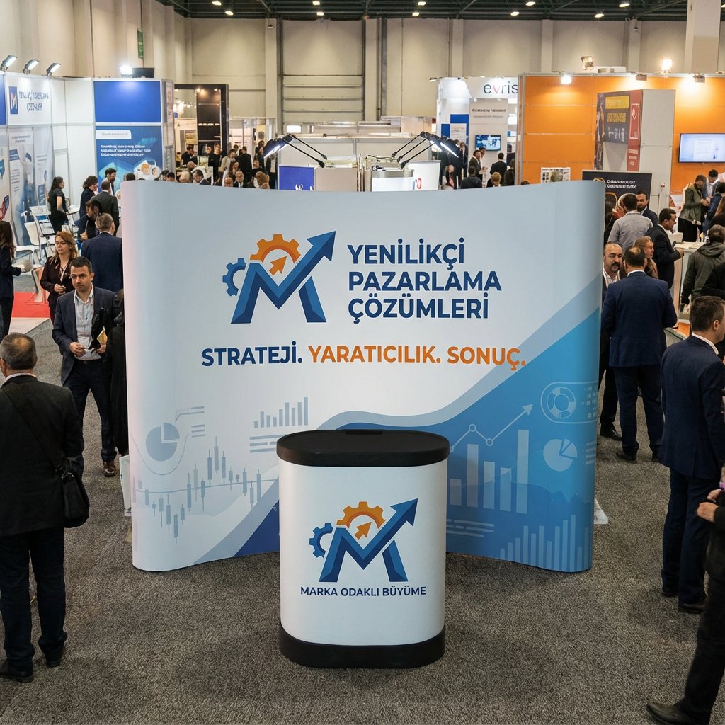 Eco Örümcek Stand 3 Panel Oval