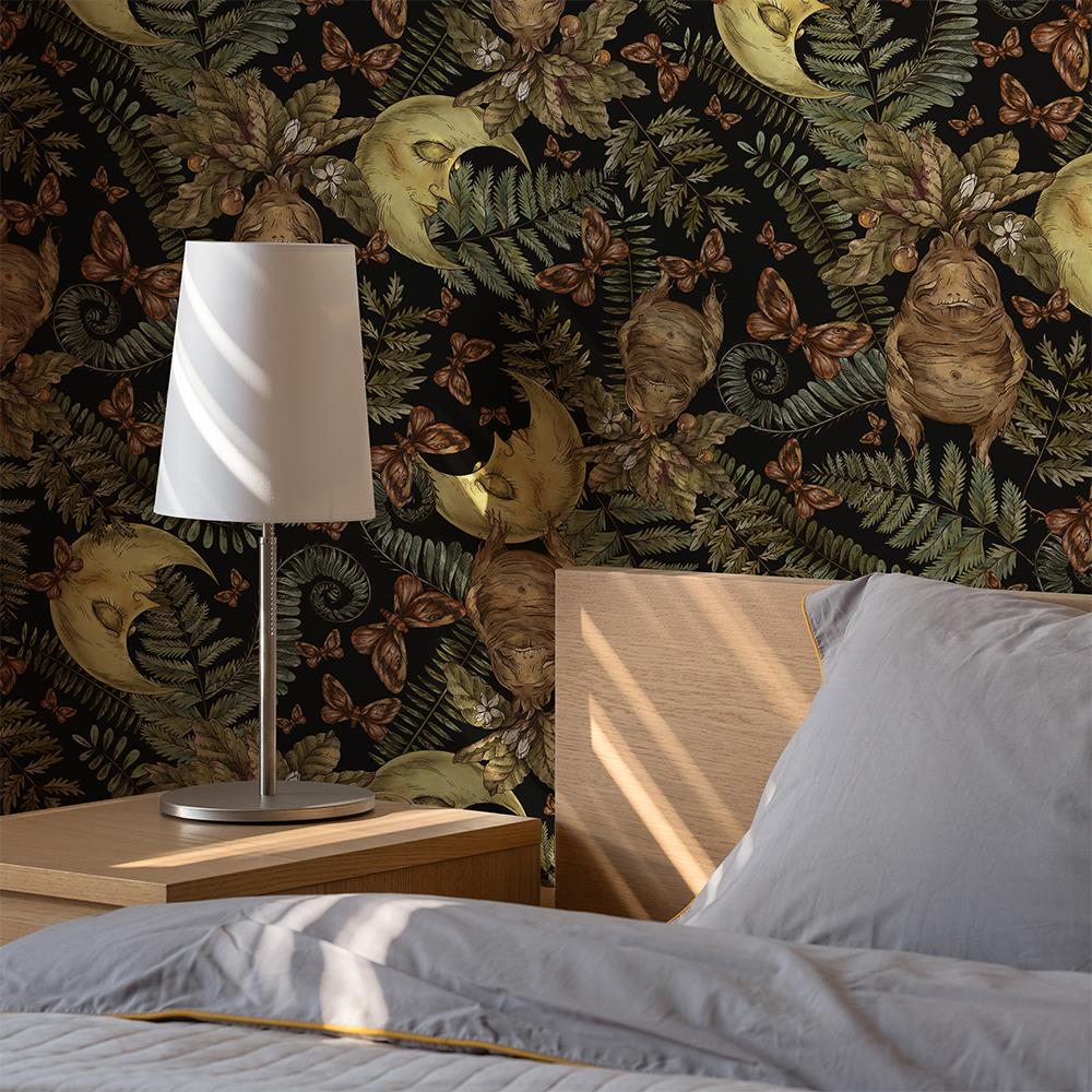 Gece Ormanı Duvar Kağıdı