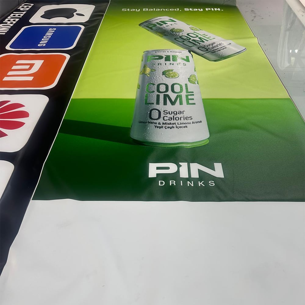 Işıklı Lightbox Kumaş Baskı