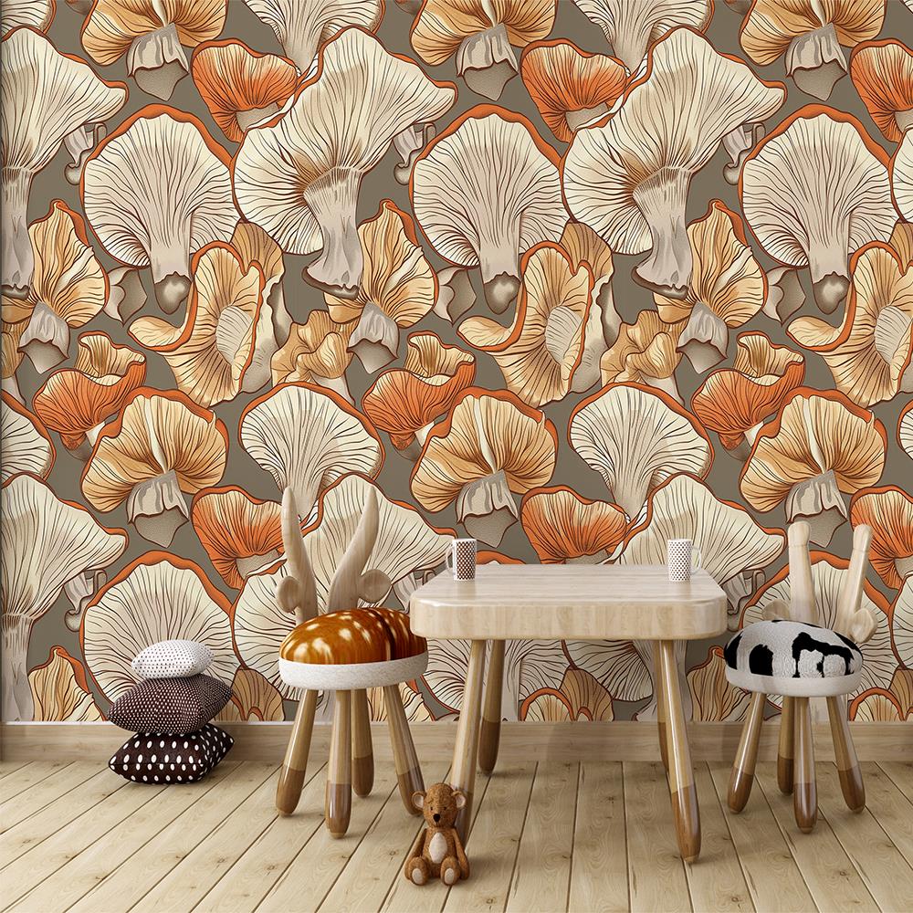 Mantar Ormanı Duvar Kağıdı