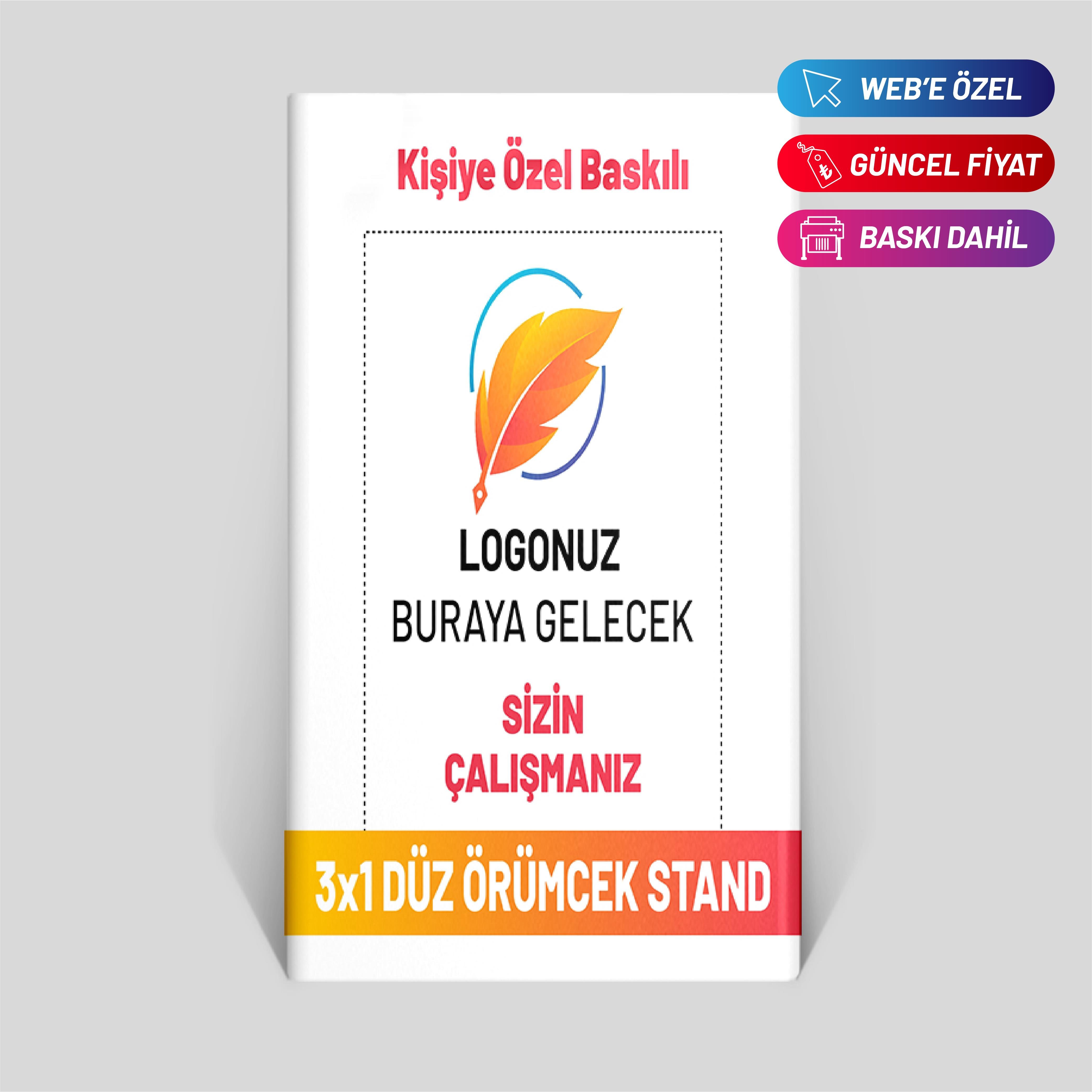 Örümcek Stand 1 Panel (3×1)