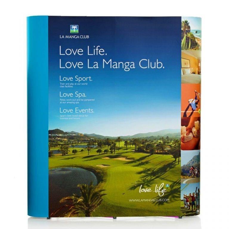 Örümcek Stand 2 Panel Düz (3×2)