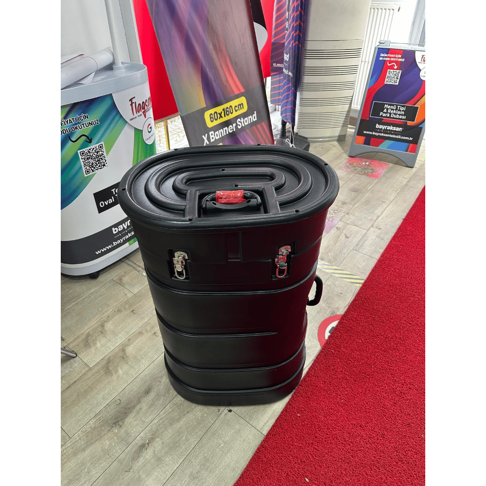 3x2 Örümcek Stand Oval Model Yan Görünüm