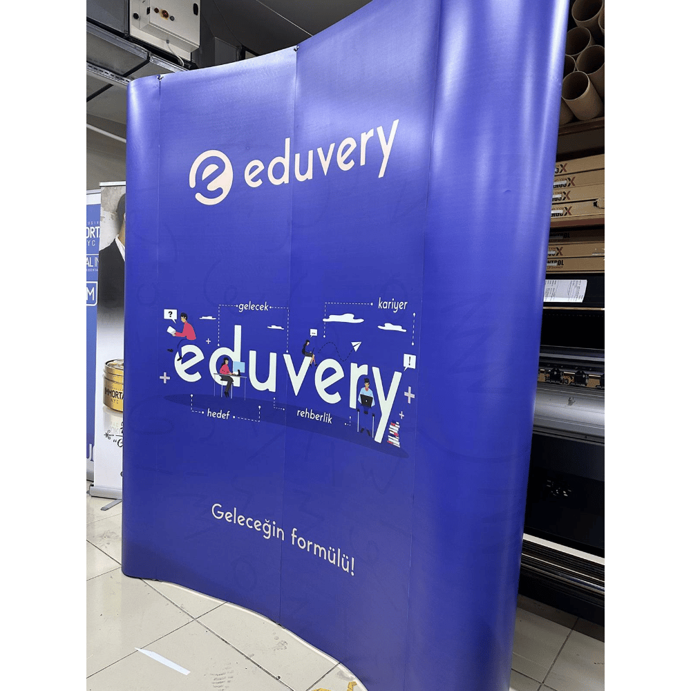 3x2 Oval Örümcek Stand Panel Detayları