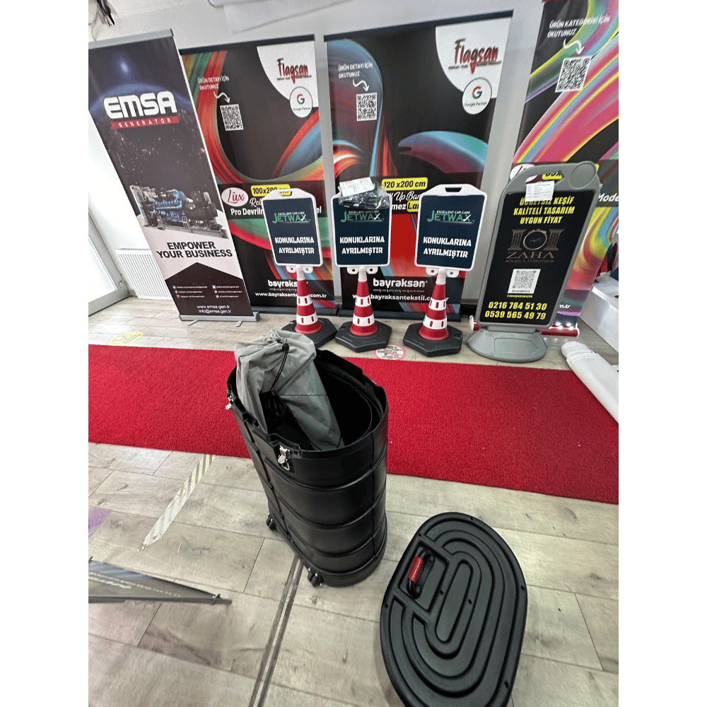 3x1 Örümcek Stand Modeli – Karşılaştırma Görseli