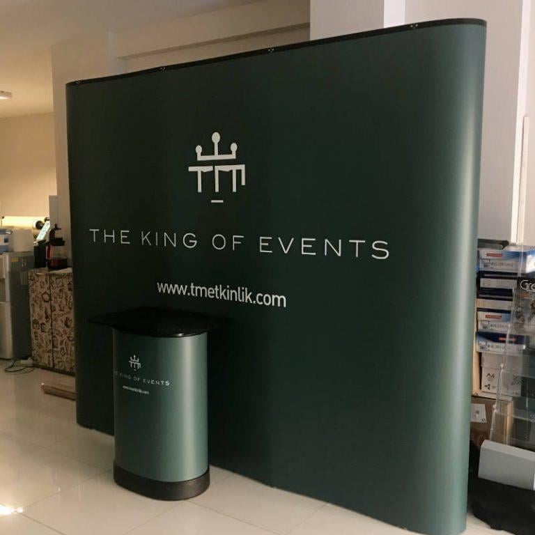 Örümcek Stand 3 Panel Düz (3×3)