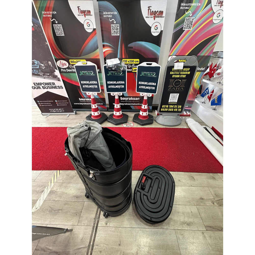 Örümcek Stand 3 Panel Düz (3×3)