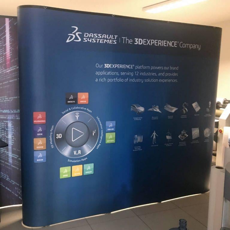 Örümcek Stand 3 Panel Düz (3×3)
