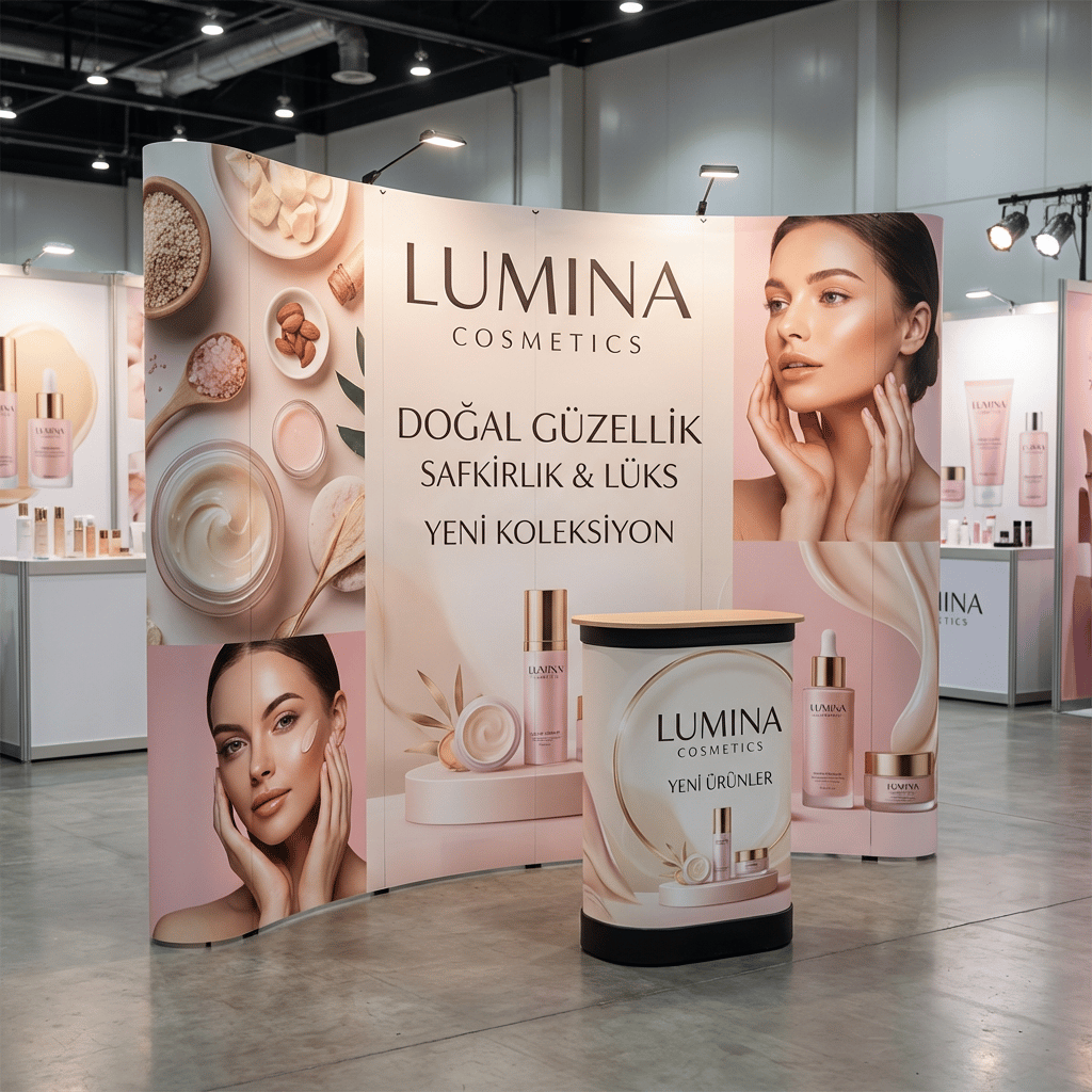 Örümcek Stand 4 Panel Oval (3×4)