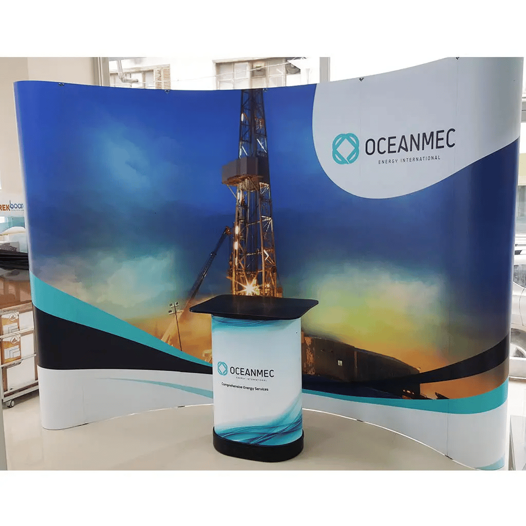 Örümcek Stand 4 Panel Oval (3×4)