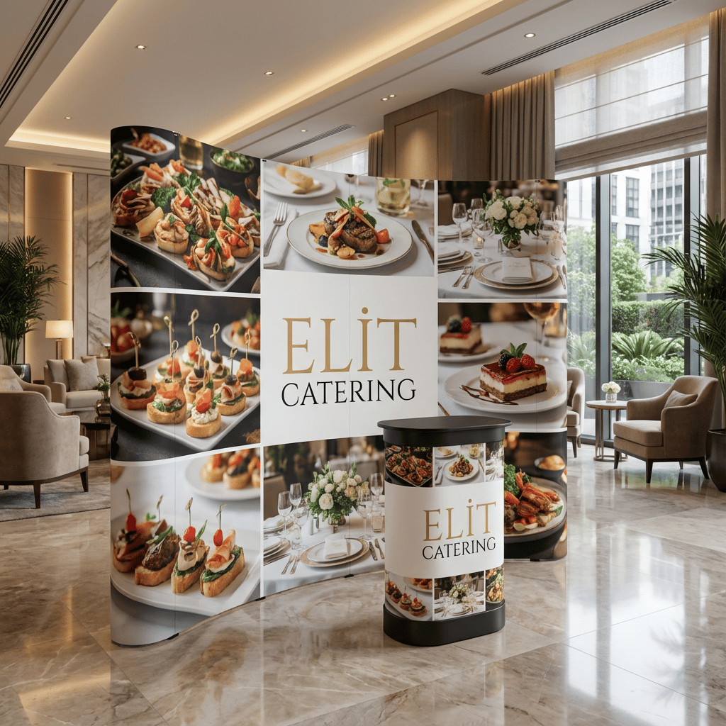 Örümcek Stand 4 Panel Oval (3×4)