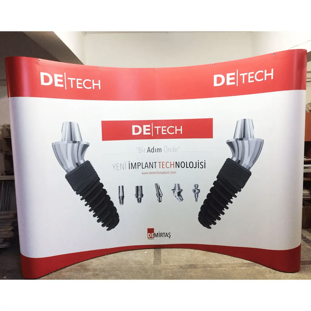 Örümcek Stand 4 Panel Oval (3×4)