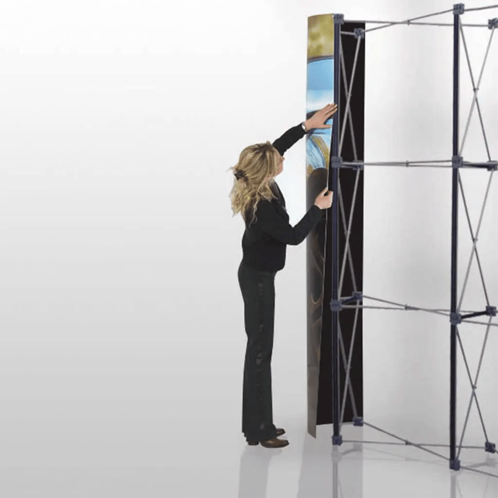 Örümcek Stand 4 Panel Oval (3×4)