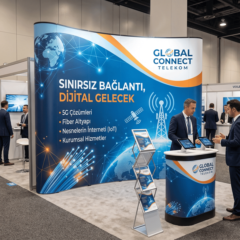 Örümcek Stand 4 Panel Oval (3×4)