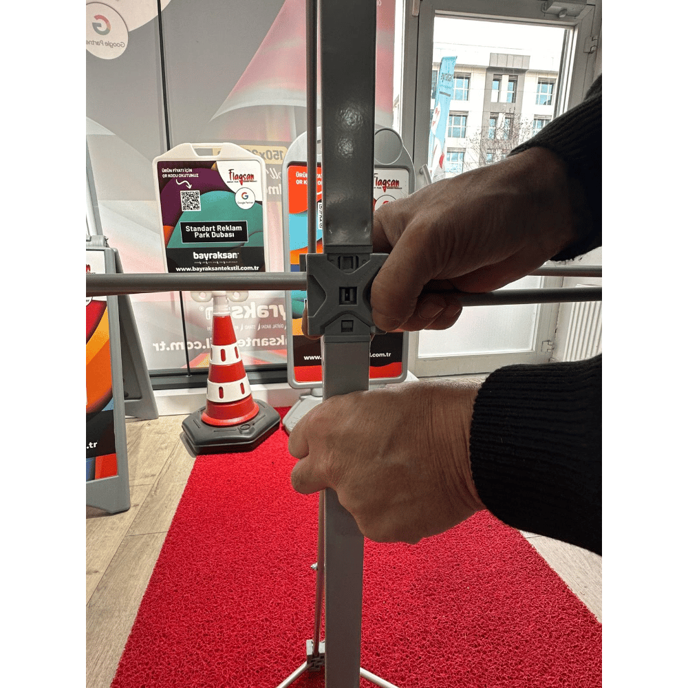 Örümcek Stand 5 Panel Oval (3×5)