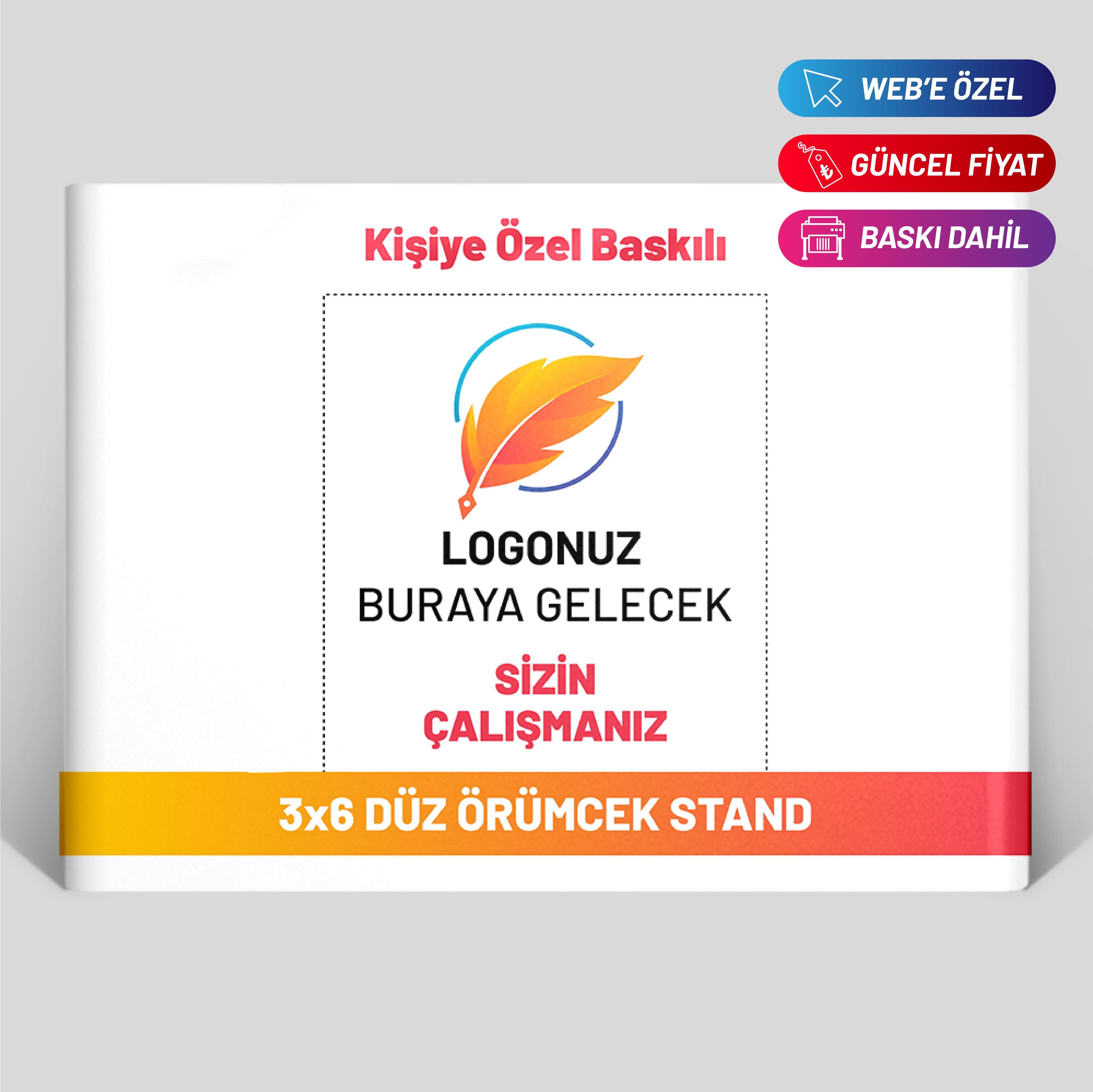 Örümcek Stand 6 Panel Düz (3×6)