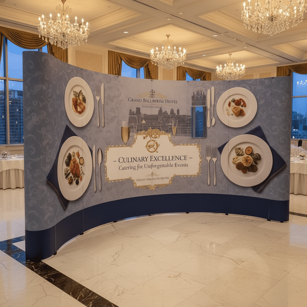 Örümcek Stand 6 Panel Oval (3×6)