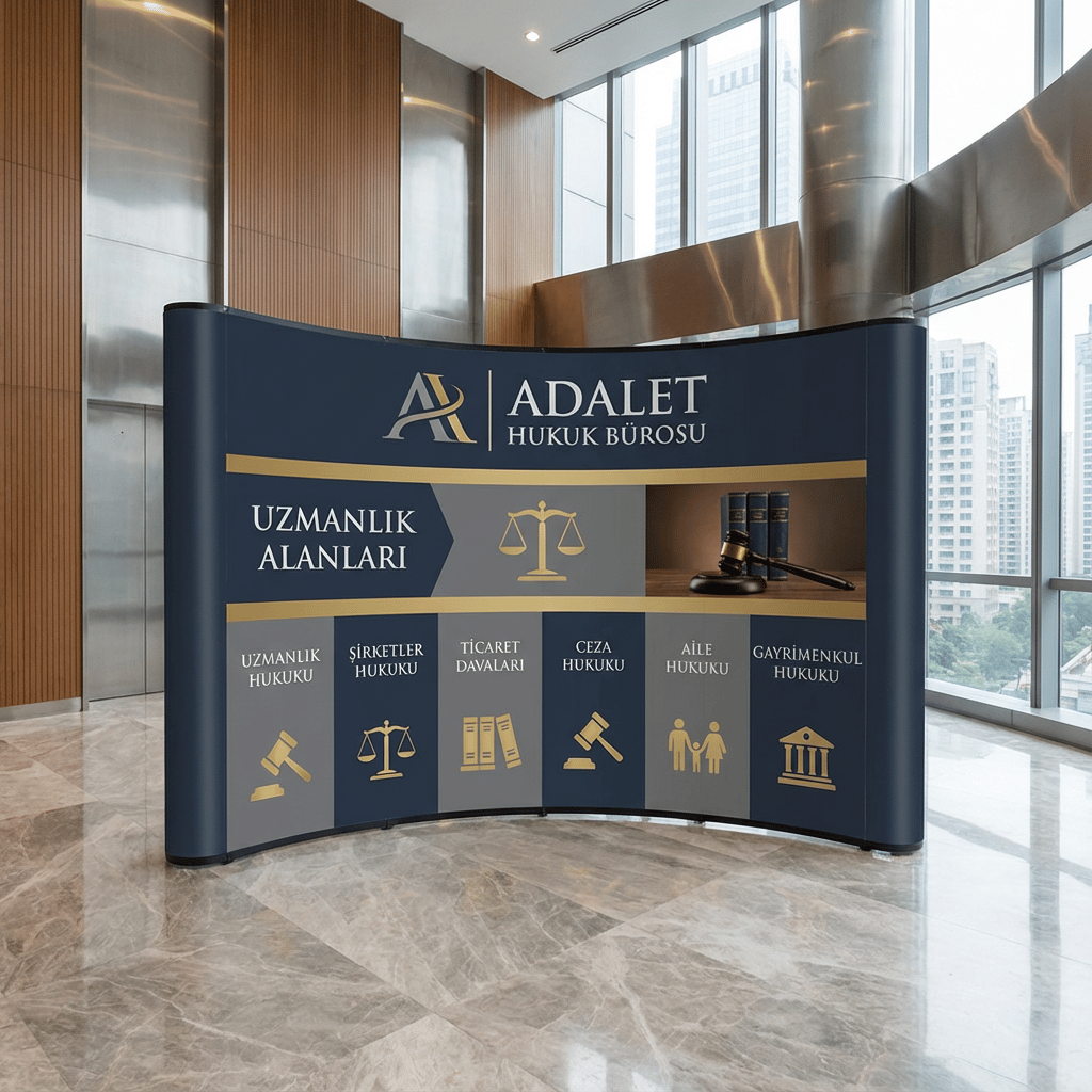 Örümcek Stand 6 Panel Oval (3×6)