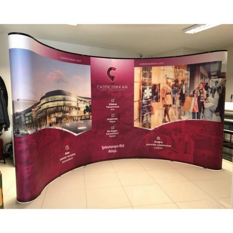 Örümcek Stand 6 Panel Oval (3×6)