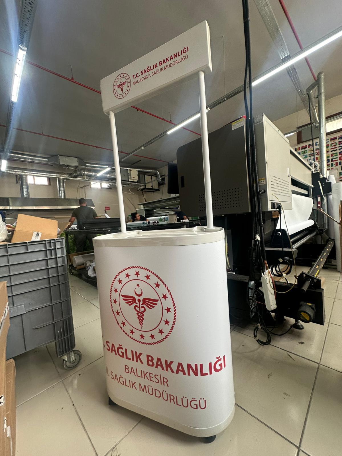 Oval Tanıtım Stand