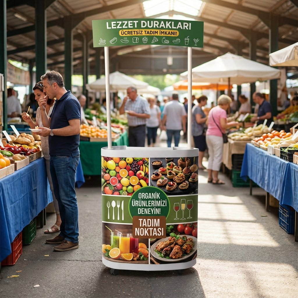 Oval Tanıtım Stand