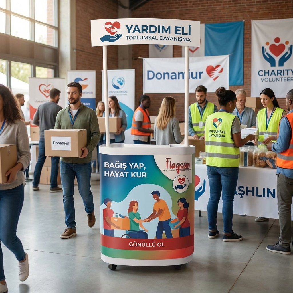 Oval Tanıtım Stand